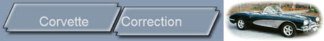 Corvette Correction