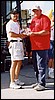 038.Bruce Johnson accepting his and Sandra's C2 trophy.JPG