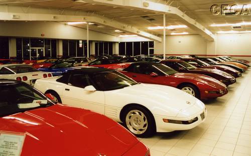 005.Roger's showroom was prepped and ready for the crowds.JPG