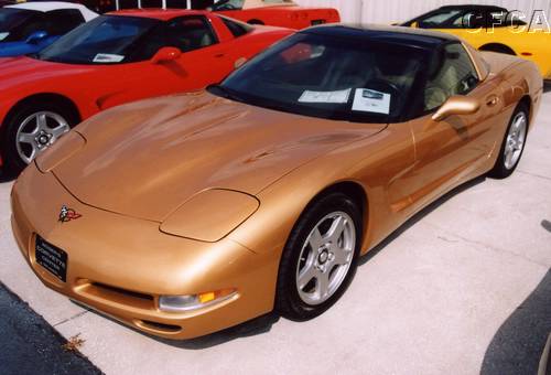 063.This rare Aztec Gold '98 Coupe is one of only 15 made.JPG