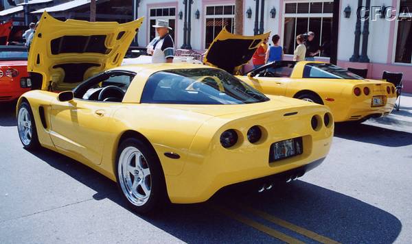 024.Like these 'Separated-at-birth,' twin yellow C5 coupes.JPG