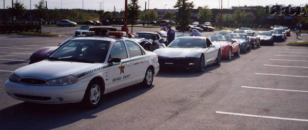 017.With our Sheriff's escort in the lead----.JPG