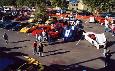 004.The '51 Years of Corvette - Heritage Display' area filled up fast.JPG