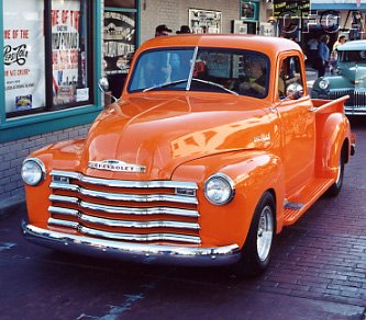 044.Or how about this Sunkist Orange '51 Chevy 1300 pick-up.JPG