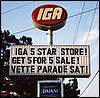 023.Even the local IGA announced us.JPG