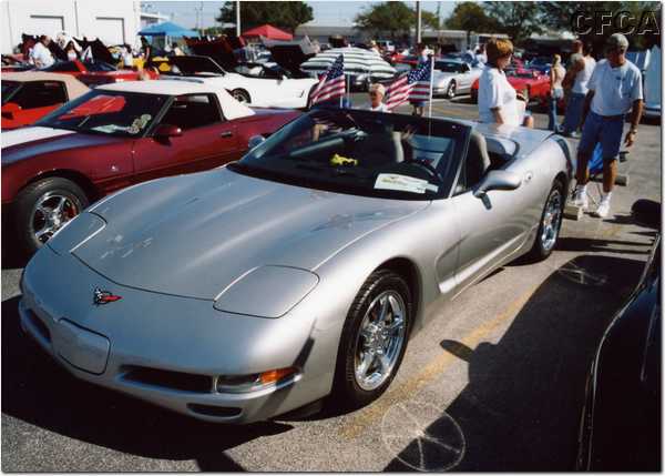 027.Ray's and Rachelle's Machine Silver '04 convertible.JPG
