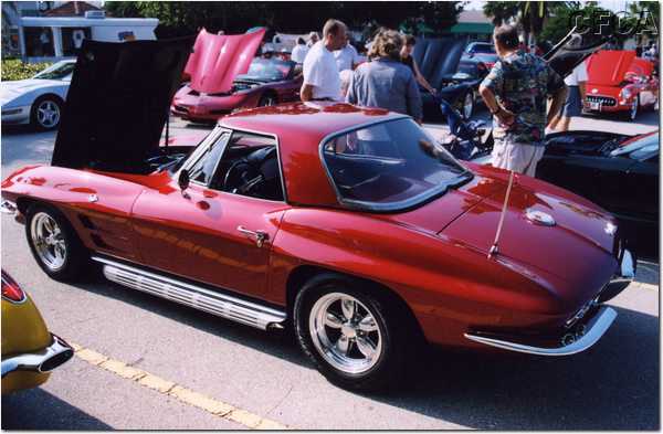 017.The C2s were equally well represented by this custom Candy Apple Red '63.JPG