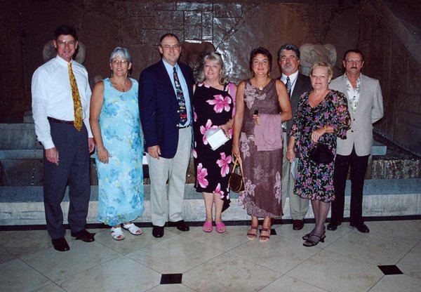 002.Part of the CFCA contingent gathered at the Luxor.JPG