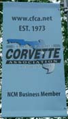 CFCA's banner at the NCM