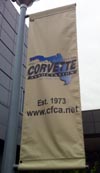 CFCA's banner at the NCM