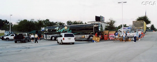 002.Early morning CFCA volunteers setting up.JPG