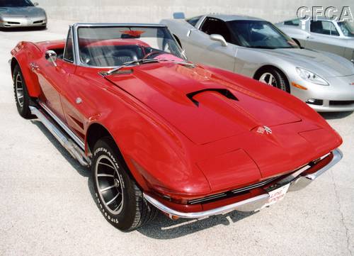 049.Ron's custom Red '64 Convertible.JPG