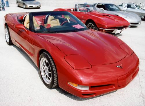 050.Duane's and Arlene's Light Carmine Red Metallic '98 Convertible.JPG
