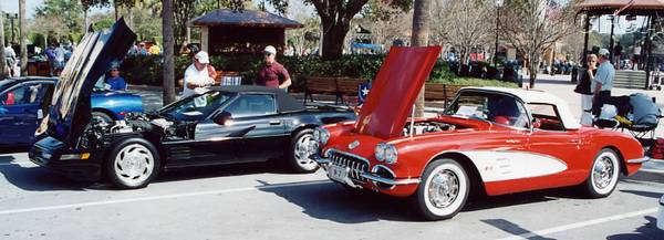 014.Henry's black '94 and Mark's red '59---.JPG