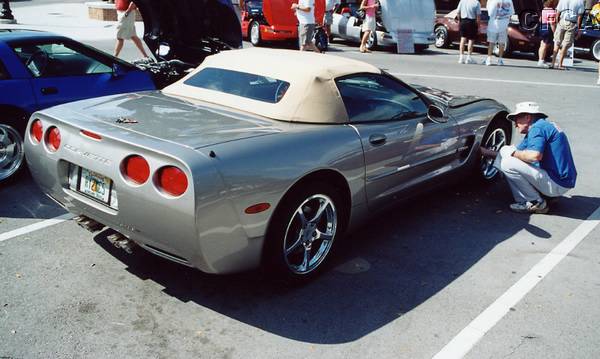 019.Don worked hard on Tina's pewter pride and joy.JPG