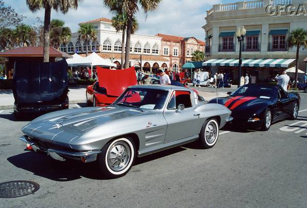 023.Everywhere you turned, there were beautiful Corvettes.JPG