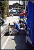 012.Don and Ken detailing their immaculate Vettes.JPG