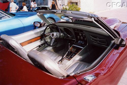 043.Check out the perfect interior of this Mille Miglia Red '73 Convertible.JPG