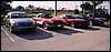 002.The 'Not So Early' group of three American and one Japanese Corvettes.JPG