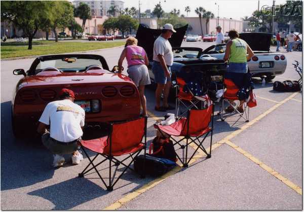 009.Once the cars are shined and the gear is stowed, it's time to walk around and check out all the generations.JPG