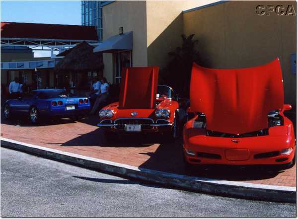 002.Mark's '59 taking advantage of the morning shade before it disappears.JPG