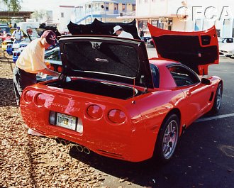004.While our other Steve prepares his veteran Torch Red '03 Z06 as well.JPG