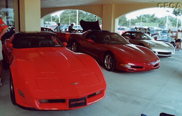 009.All six Corvette generations were well represented.JPG