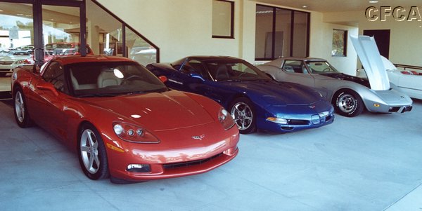 010.With 'special' Vettes getting primo under-cover parking spaces.JPG