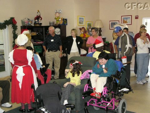 18 When Santa speaks - Everyone listens.JPG