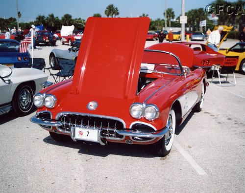 001.After an early morning drive and clean-up, Mark's '59 was ready to show.JPG