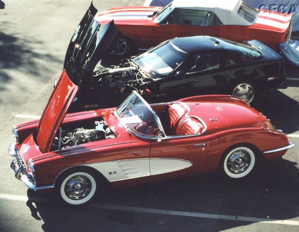 007.Mark and Rich were side by side again, next to another fine Chevrolet model.JPG